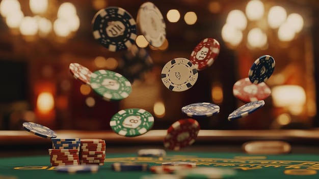 yuktogel Poker Indonesia live table interface on mobile phone with dealer and community cards visible